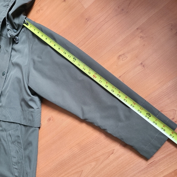 Ll Bean Hooded Duster Trench Coat - Picture 15 of 15